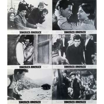 AMERICA AMERICA Photos de film x6 - 21x30 cm. - 1963 - Stathis Giallelis, Elia Kazan