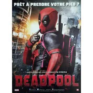 DEADPOOL Affiche de film - 40x60 cm. - 2016 - Ryan Reynolds, Tim Miller