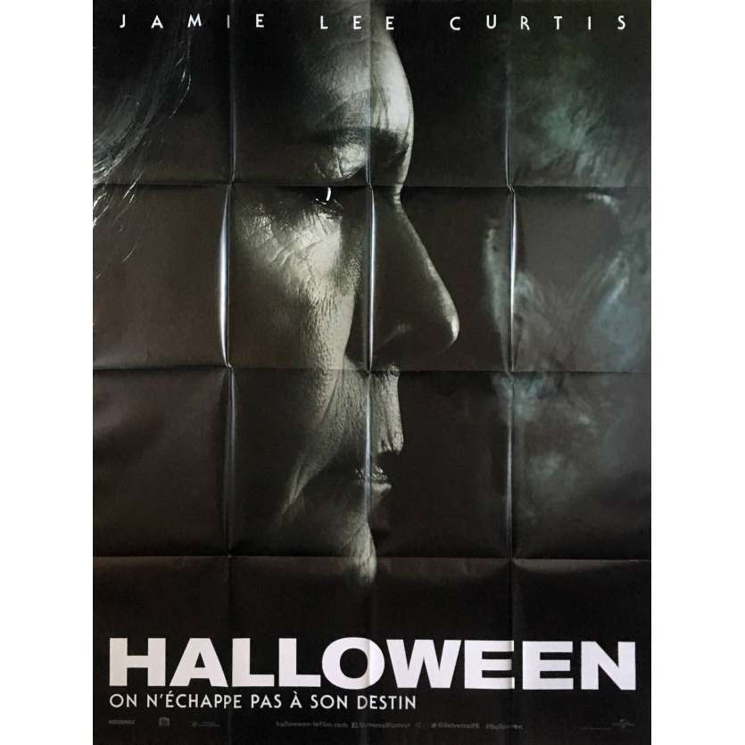 HALLOWEEN French Movie Poster - 47x63 in. - 2018 - Jamie Lee Curtis