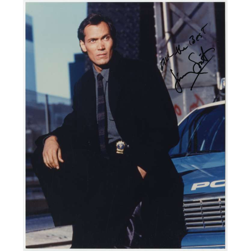 CAPITAINE FURILLO Photo signée par JIMMY SMITS !  - 20x25 cm. - 1981 - Hill Street Blus