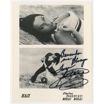 FASTER PUSSYCAT KILL KILL Photo signée par TURA SATANA - 20x25 cm. - 1965 - Russ Meyer FASTER PUSSYCAT KILL KILL Photo signée par TURA SATANA - 20x25 cm. - 1965 - Russ Meyer