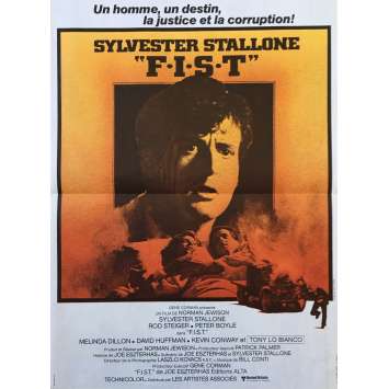 F.I.S.T. Original Movie Poster - 15x21 in. - 1978 - Norman Jewison, Sylvester Stallone