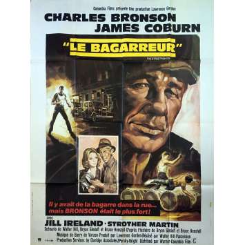 LE BAGARREUR Affiche de film - 120x160 cm. - 1975 - Charles Bronson, Walter Hill