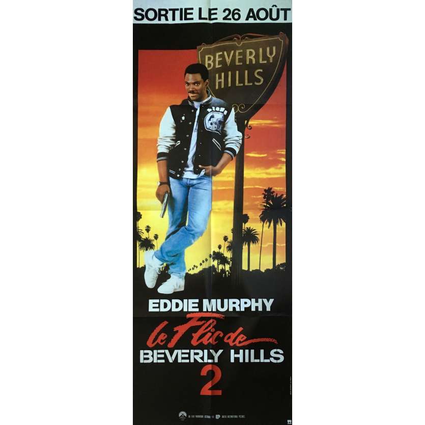 BEVERLY HILLS COP 2 Original Movie Poster  - 23x63 in. - 1987 - Tony Scott, Eddie Murphy