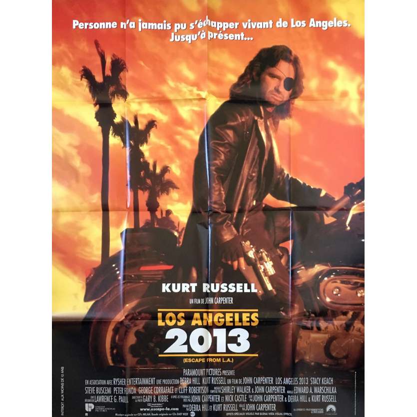 ESCAPE FROM L.A. Original Movie Poster - 47x63 in. - 1996 - John Carpenter, Kurt Russel