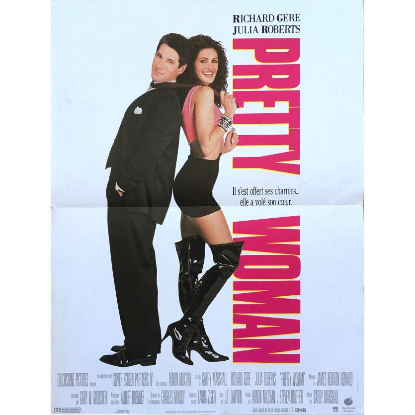 PRETTY WOMAN Affiche de film  - 40x60 cm. - 1990 - Julia Roberts, Gary Marshall