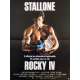 ROCKY IV Original Movie Poster  - 15x21 in. - 1985 - Sylvester Stallone, Sylvester Stallone, Dolph Lundgren