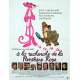 A LA RECHERCHE DE LA PANTHERE ROSE Affiche de film - 40x60 cm. - 1982 - Peter Sellers, Blake Edwards