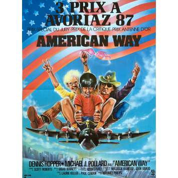 AMERICAN WAY Affiche de film - 60x80 cm. - 1986 - Dennis Hopper, Maurice Phillips