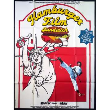 THE KENTUCKY FRIED CHICKEN Original Movie Poster - 47x63 in. - 1977 - John Landis, Bill Bixby