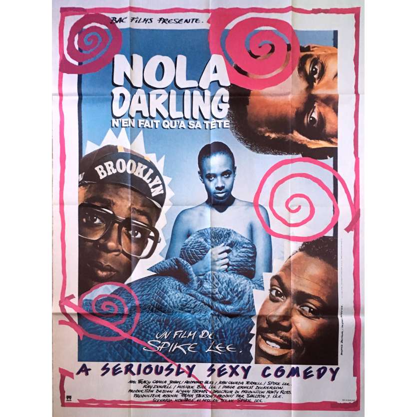 NOLA DARLING Affiche de film  - 120x160 cm. - 1986 - Tracy Camilla Johns, Spike Lee
