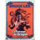 LA FUREUR DU DRAGON Affiche de film Rouge - 60x80 cm. - 1972 - Bruce Lee, Chuck Norris, Bruce Lee