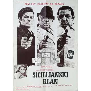 LE CLAN DES SICILIENS Affiche de film - 50x70 cm. - 1969 - Lino Ventura, Henri Verneuil LE CLAN DES SICILIENS Affiche de film - 50x70 cm. - 1969 - Lino Ventura, Henri Verneuil