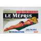 LE MEPRIS Affiche de film  - 35x55 cm. - 1963 - Brigitte Bardot, Jean-Luc Godard