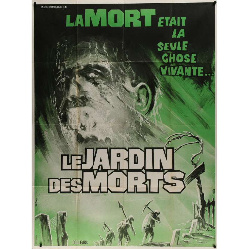 LE JARDIN DES MORTS Affiche de film - 120x160 cm. - 1972 - Duncan McLeod, John Hayes