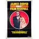 THUNDERBALL Original Movie Poster Festival - 27x40 in. - R1970 - James Bond, Sean Connery