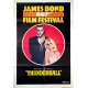 THUNDERBALL Original Movie Poster Festival - 27x40 in. - R1970 - James Bond, Sean Connery
