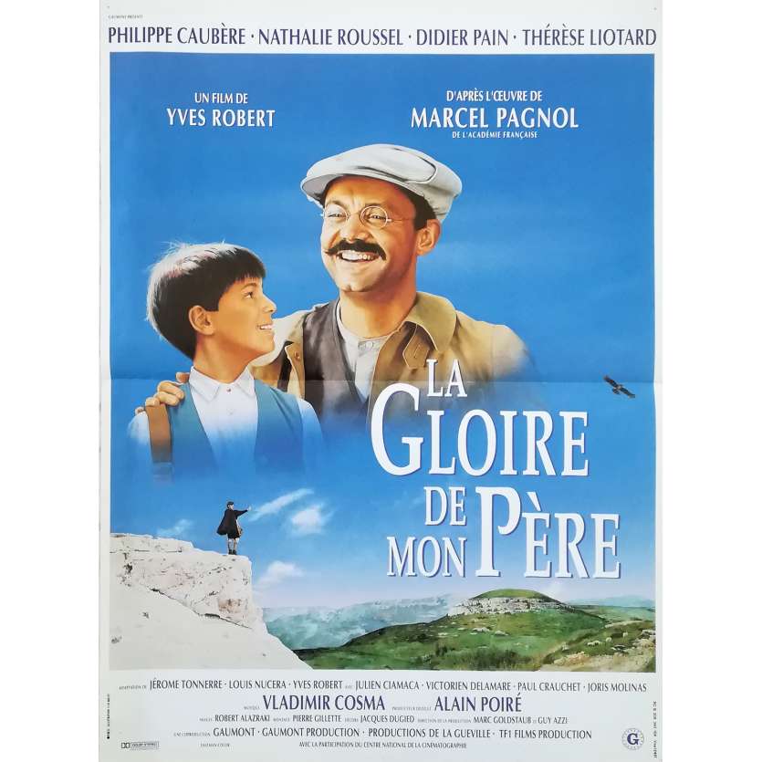 LA GLOIRE DE MON PERE Affiche de film - 40x60 cm. - 1990 - Philippe Caubert, Yves Robert