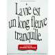 LA VIE EST UN LONG FLEUVE TRANQUILLE Affiche de film  - 40x60 cm. - 1988 - Benoit Magimel, Etienne Chatillez