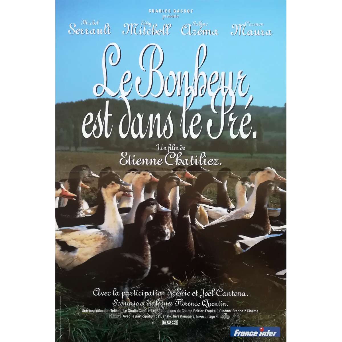 Replay Le Bonheur Est Dans Le Pré Affiche de LE BONHEUR EST DANS LE PRE / HAPPINESS IS IN THE FIELD