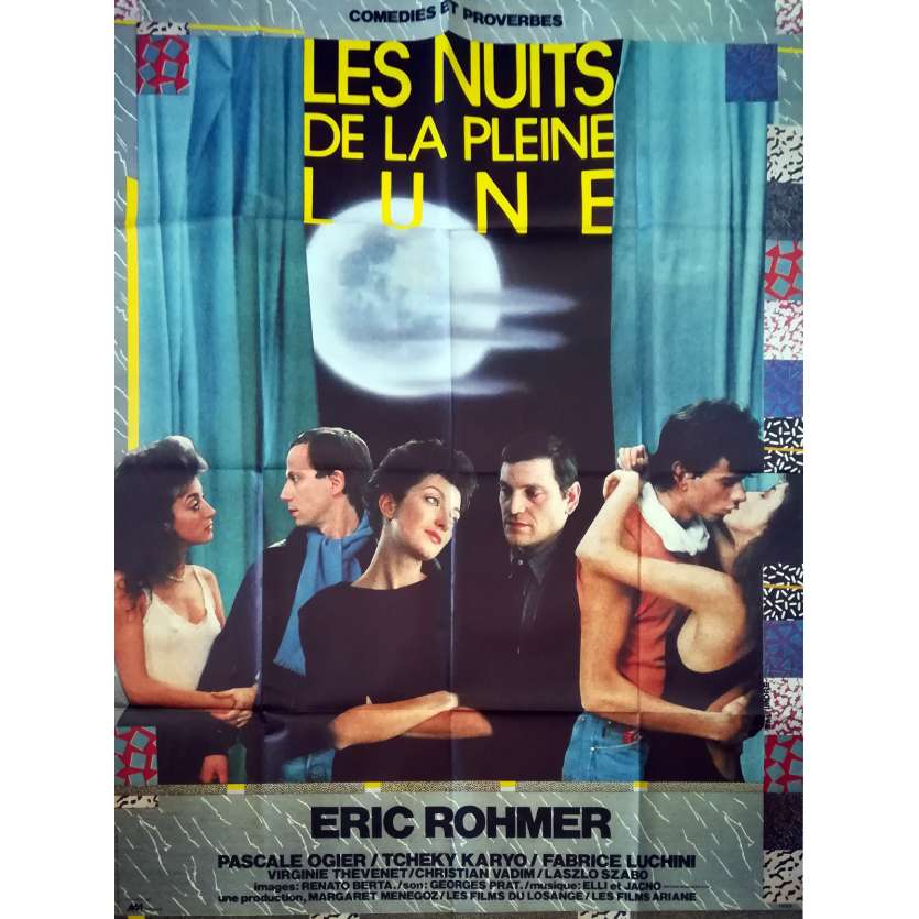 Full Moon In Paris Movie Poster 47x63 In