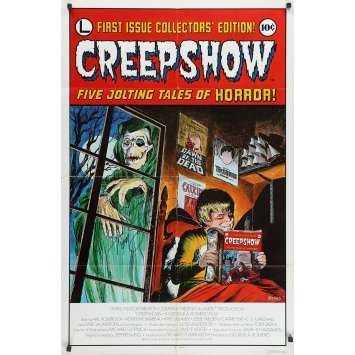 CREEPSHOW Original Signed Poster - 27x41 in. - 1982 - George A. Romero, Leslie Nielsen CREEPSHOW Original Signed Poster - 27x41 in. - 1982 - George A. Romero, Leslie Nielsen