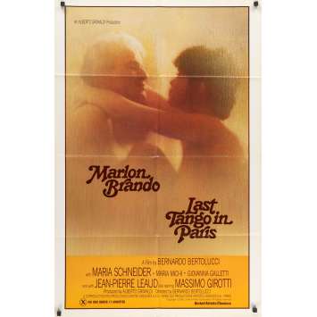LE DERNIER TANGO A PARIS Affiche de film - 69x104 cm. - 1972 - Marlon Brando, Bernardo Bertolucci LE DERNIER TANGO A PARIS Affiche de film - 69x104 cm. - 1972 - Marlon Brando, Bernardo Bertolucci