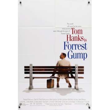 FORREST GUMP Affiche de film - 69x104 cm. - 1994 - Tom Hanks, Robert Zemeckis FORREST GUMP Affiche de film - 69x104 cm. - 1994 - Tom Hanks, Robert Zemeckis