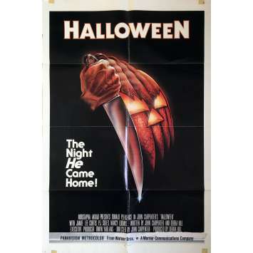HALLOWEEN Affiche de cinéma Américaine Originale - 1979 - John Carpenter 1sh HALLOWEEN Affiche de cinéma Américaine Originale - 1979 - John Carpenter 1sh