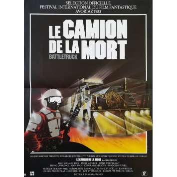 CAMION DE LA MORT Affiche 40x60 '83 Michael J Fox Movie Poster