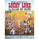 LUCKY LUKE, BALLAD OF THE DALTONS Original Movie Poster  - 47x63 in. - 1978 - René Goscinny, Roger Carel