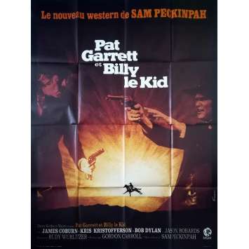PAT GARRET AND BILLY THE KID Original Movie Poster - 47x63 in. - 1973 - Sam Peckinpah, Bob Dylan PAT GARRET AND BILLY THE KID Original Movie Poster - 47x63 in. - 1973 - Sam Peckinpah, Bob Dylan