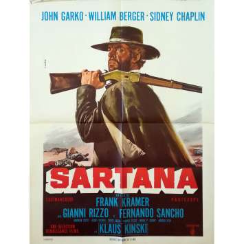 SARTANA Affiche de film - 60x80 cm. - 1968 - Gianni Garko, Gianfranco Parolini SARTANA Affiche de film - 60x80 cm. - 1968 - Gianni Garko, Gianfranco Parolini