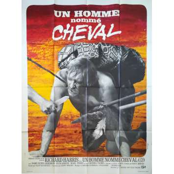 UN HOMME NOMME CHEVAL Affiche de film - 120x160 cm. - 1970 - Richard Harris, Elliot Silverstein