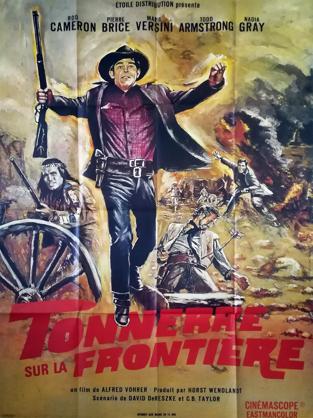 Wonderlijk OLD FIREHAND Movie Poster 47x63 in. FC-18