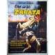 EMILIANO ZAPATA Original Movie Poster  - 47x63 in. - 1970 - Felipe Cazals, Antonio Aguilar