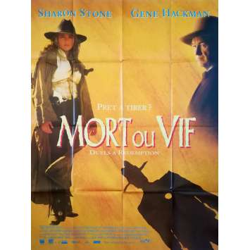 THE QUICK AND THE DEAD Original Movie Poster - 47x63 in. - 1995 - Sam Raimi, Sharon Stone