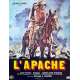 L'APACHE Affiche de film  - 60x80 cm. - 1972 - Cliff Potts, William A. Graham