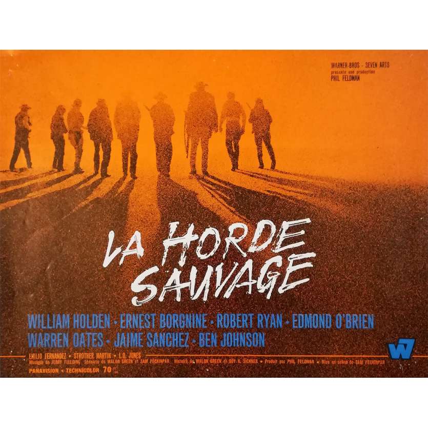 LA HORDE SAUVAGE Synopsis - 24x30 cm. - 1969 - Robert Ryan, Sam Peckinpah