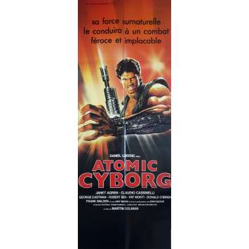ATOMIC CYBORG Affiche de film - 60x160 cm. - 1986 - Daniel Greene, Sergio Martino