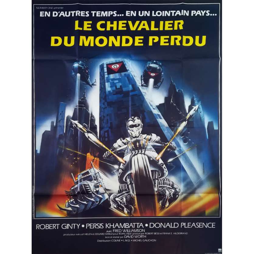 WARRIOR OF THE LOST WORLD Original Movie Poster  - 47x63 in. - 1983 - David Worth, Robert Ginty