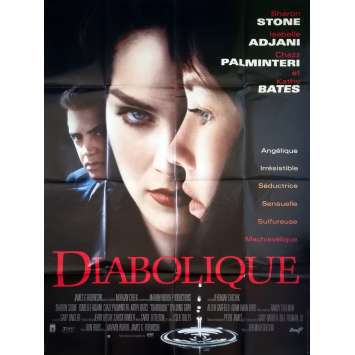 DIABOLIQUE Affiche de film 120x160 - 1996 - Sharon Stone, Jeremiah S. Chechik