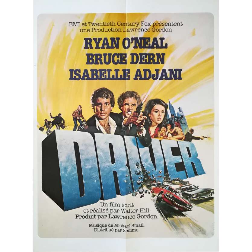 THE DRIVER Movie Poster Mod. B - 23x32 in. - 1978 - Walter Hill, Ryan O'Neal