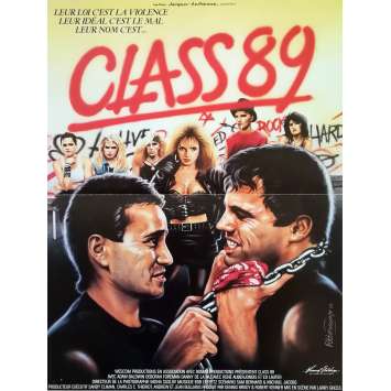 CLASS 89 Affiche de film - 40x60 cm. - 1986 - Adam Baldwin, Larry Gross