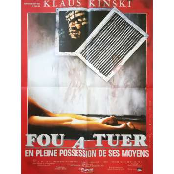 CRAWLSPACE Original Movie Poster - 23x32 in. - 1986 - David Schmoeller , Klaus Kinski