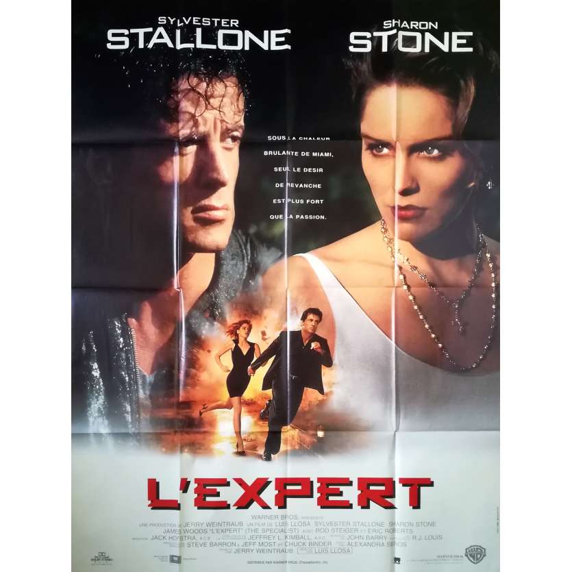 THE SPECIALIST Original Movie Poster - 47x63 in. - 1994 - Sylvester Stallone, Sharon Stone