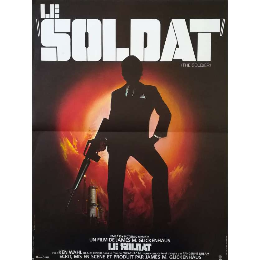 LE SOLDAT Affiche de film - 40x60 cm. - 1982 - Ken Wahl, James Glickenhaus