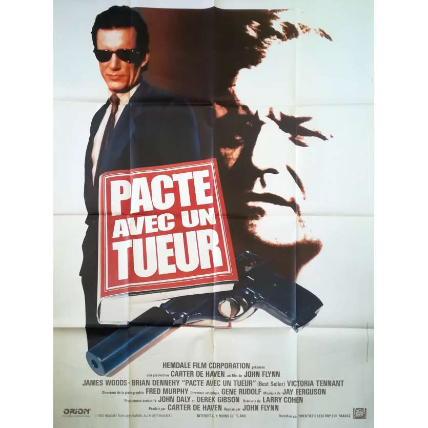 BEST SELLERS Original Movie Poster  - 47x63 in. - 1987 - John Flynn, James Woods