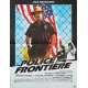 POLICE FRONTIERE Affiche de film  - 40x60 cm. - 1982 - Jack Nicholson, Tony Richardson