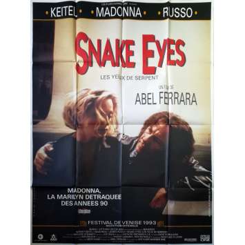 SNAKE EYES Affiche de film - 120x160 cm. - 1993 - Harvey Keitel, Abel Ferrara